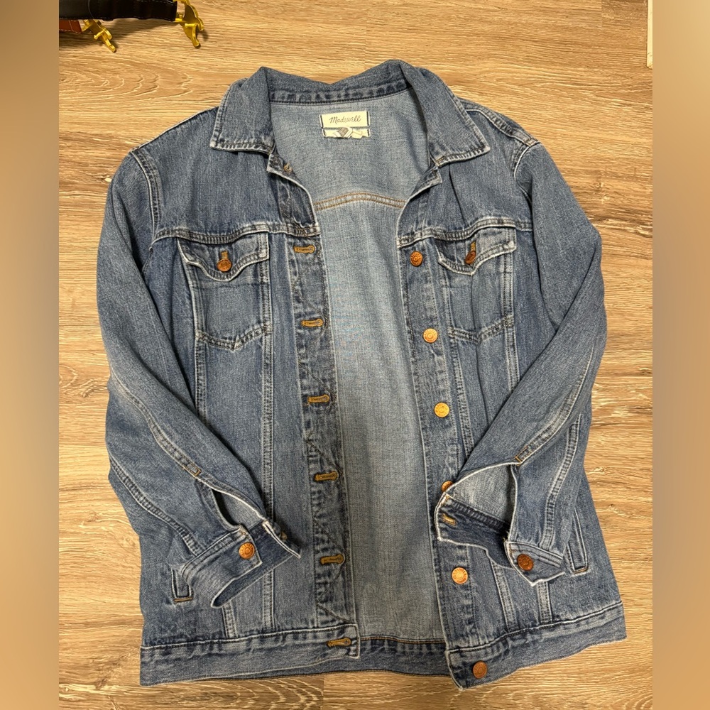 Madewell Oversized Denim Trucker Jacket